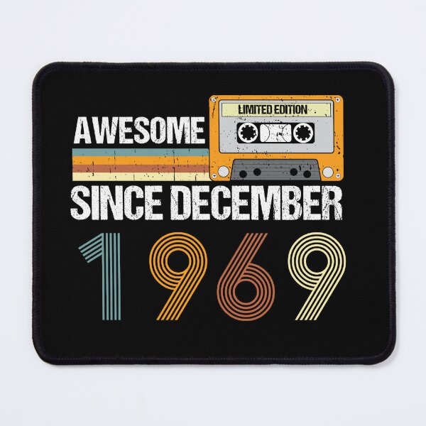 Item preview, Awesome Since December 1969 | 53th Birthday Gifts | 53 Years Old Gifts designed and sold by AMINE ★★★★★.