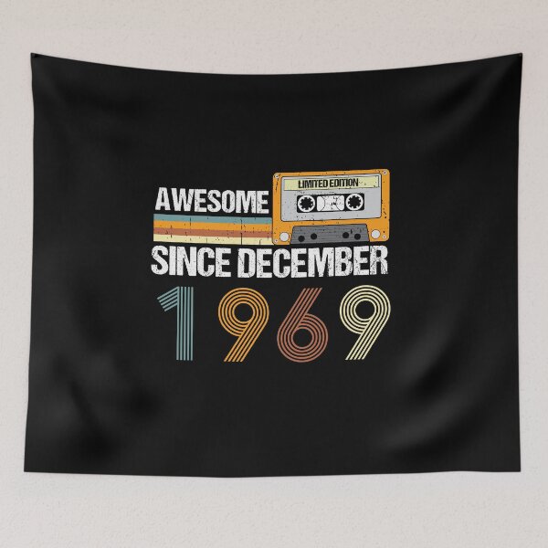 Item preview, Awesome Since December 1969 | 53th Birthday Gifts | 53 Years Old Gifts designed and sold by AMINE  ★★★★★.