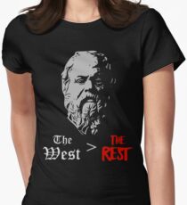 The West > The Rest - Socrates Women's Fitted T-Shirt