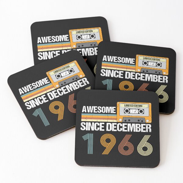 Item preview, Awesome Since December 1966 | 56th Birthday Gifts | 56 Years Old Gifts designed and sold by AMINE  ★★★★★.