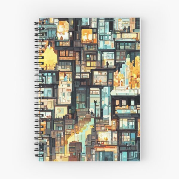 Item preview, lost pixelated city scape. designed and sold by Misterplankton.