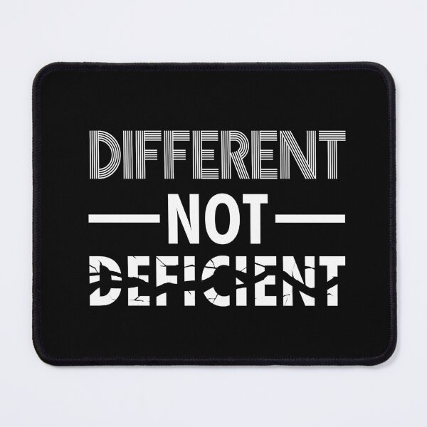 Item preview, Different Not Deficient designed and sold by Eran Fowler.