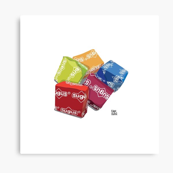 Sugus Candy Canvas Print