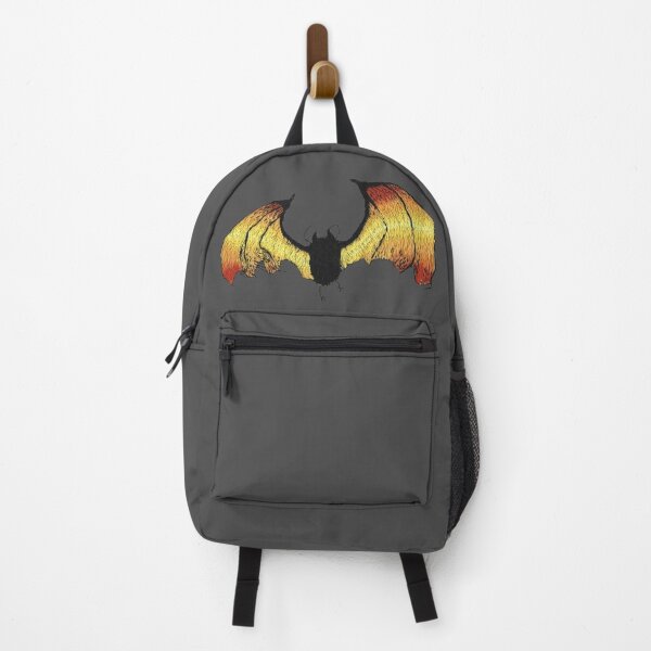 Item preview, Embroidered bat with orange and yellow designed and sold by Charlie Knight.