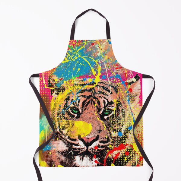 Item preview, Tiger Pop Art Design designed and sold by rossagrantt.