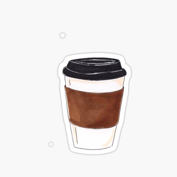 cup to cup Sticker