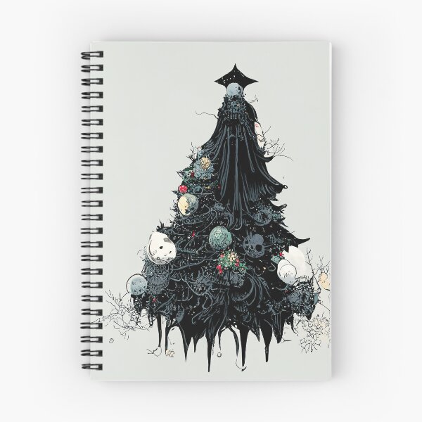 Item preview, Saludos del árbol de Navidad gótico oscuro designed and sold by JinxedMonster.