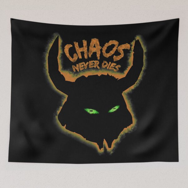 Item preview, Chaos Never Dies (for black backgrounds) designed and sold by CreatureCorp.