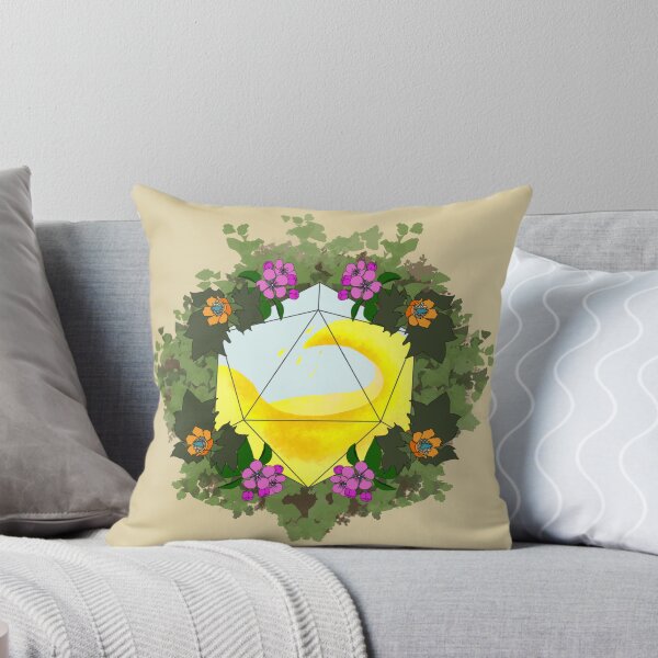 Item preview, D20 Yellow Potion Sticker designed and sold by KopoArtyStuff.