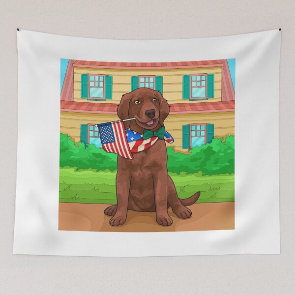 Item preview, Puppy A M E R I C A N Dream designed and sold by RandaMay.