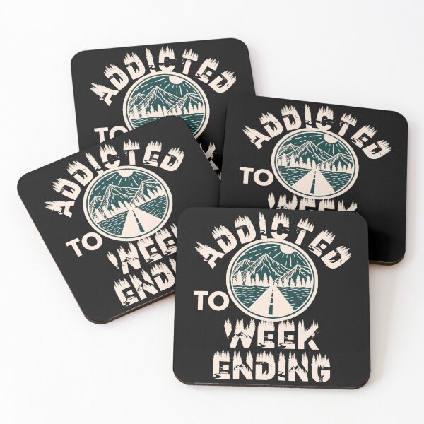 Item preview, Addicted to weekending designed and sold by movie-popcorn.