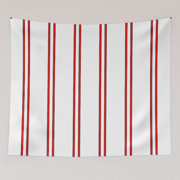Item preview, Sunderland 1982 Retro Home Red White pinstripes designed and sold by Sporting Colour.