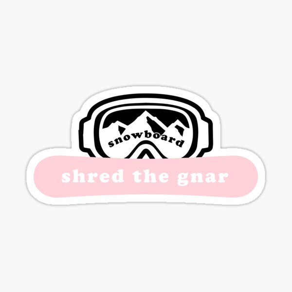 Shred Stickers for Sale