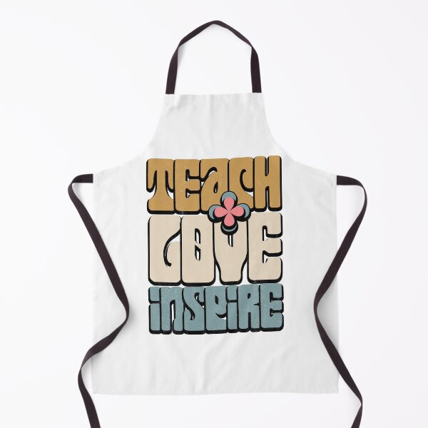 Item preview, Teacher shirt, teach love inspire, back to school professor gift designed and sold by Cheeky Companions.
