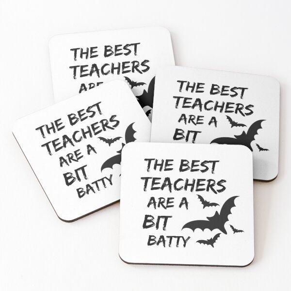 Item preview, The Best Teachers Are a Bit Batty! designed and sold by argentdesignco.