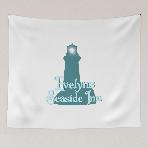 Item preview, Evelyn’s Seaside Inn Logo designed and sold by AllyInDreamland.