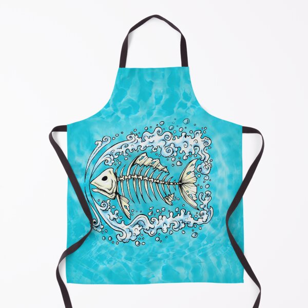 Item preview, Bone Fish Swimming designed and sold by BuyByButterfly.