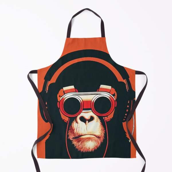 Item preview, Music Monkey, Headphones designed and sold by PeanutArtCorner.