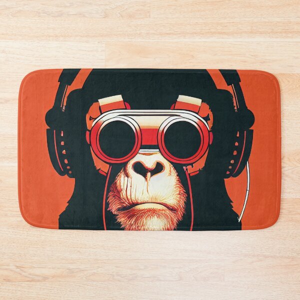 Item preview, Music Monkey, Headphones designed and sold by PeanutArtCorner.