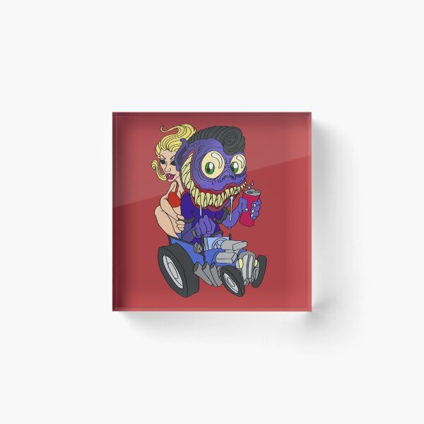Artikelvorschau, Hot Rod Monster Kustom Kulture entworfen und verkauft von Goodinktentions.