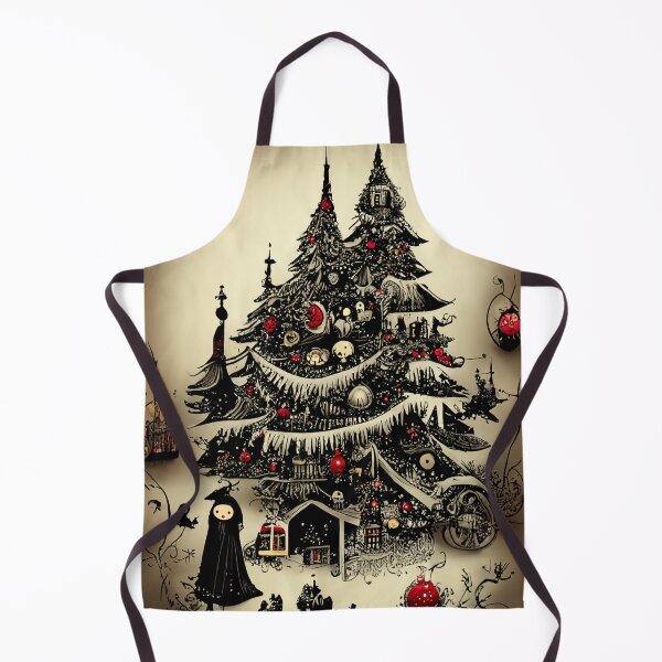 Item preview, Victorian Goth Christmas Tree Greetings designed and sold by JinxedMonster.