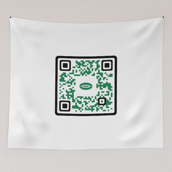 Item preview, Jets J-E-T-S Chant QR Code designed and sold by Gang Green Gear.
