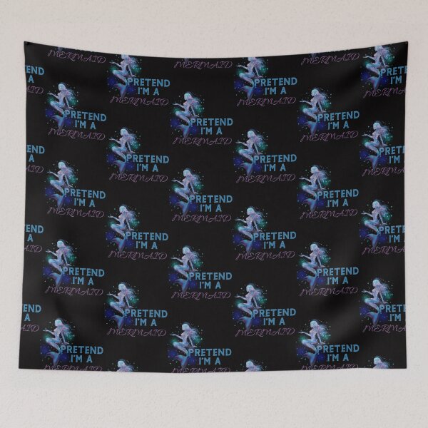 Item preview, Copy of Copy of Pretend I'm a mermaid Halloween costume essential vintage designed and sold by Fumar3065.