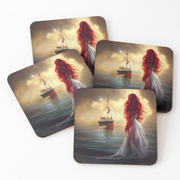 Item preview, Siren luring fisherman's boat designed and sold by Wizardthropist.