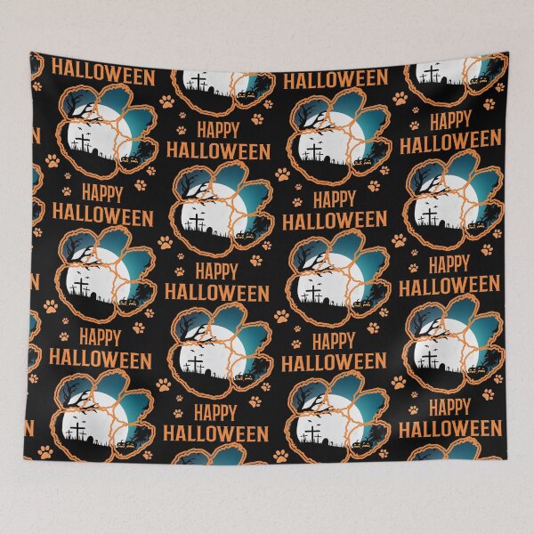 Item preview, Paw Halloween - Unique design designed and sold by Rsagur12.