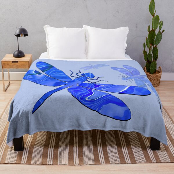 Item preview, Fantasy Blue Dragonfly Symbolism designed and sold by LaRoach Digital Arts.