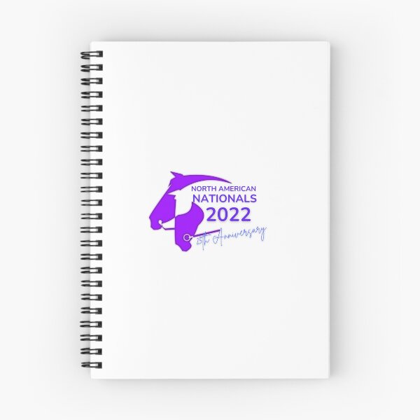 Item preview, 25th Anniversary North American Nationals Horse Heads in Purple designed and sold by NAMHSA.