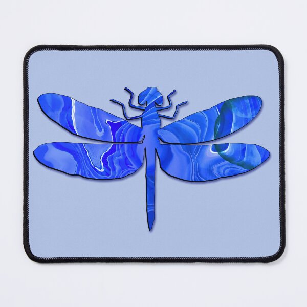 Item preview, Fantasy Blue Dragonfly Symbolism designed and sold by LaRoach Digital Arts.