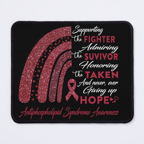 Item preview, Antiphospholipid Syndrome Warrior Supporting Fighter Antiphospholipid Syndrome Awareness designed and sold by Gillosina.