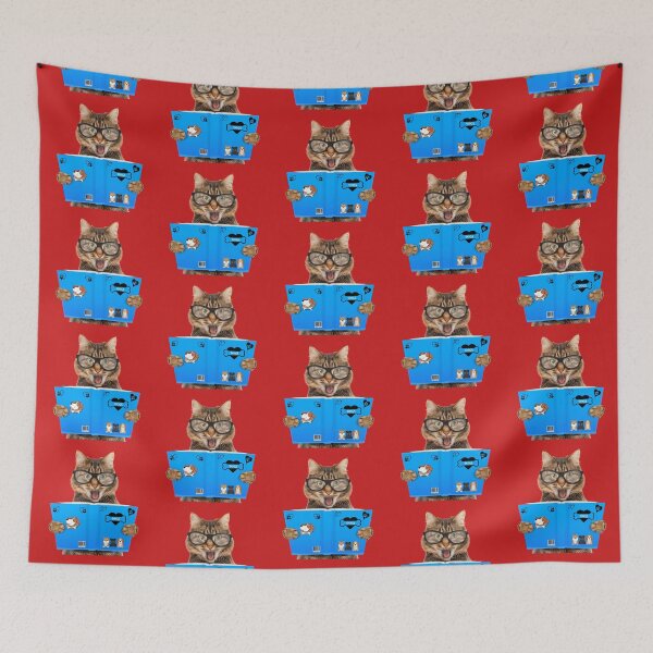Item preview, Funny Cute Cat With Funky Glasses N5 designed and sold by iziskosmos.