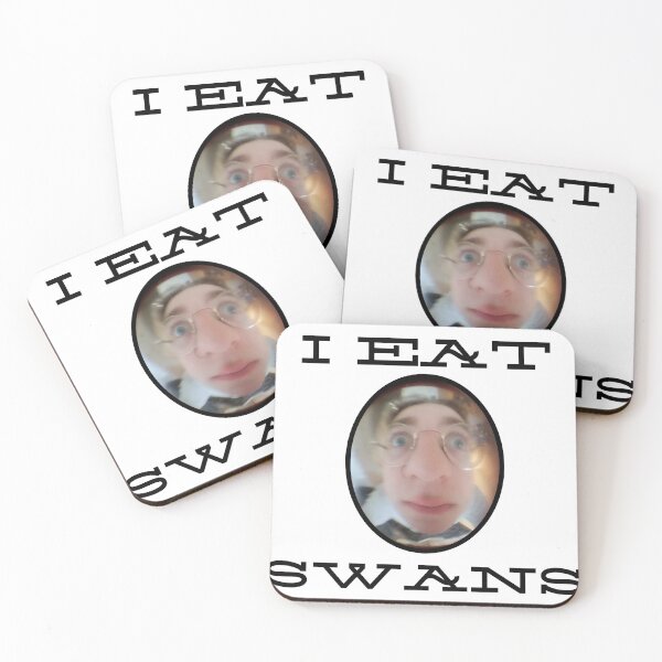 Item preview, i eat swans (cai) designed and sold by MementoMortsafe.