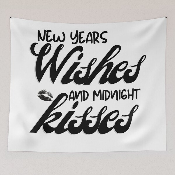 Item preview, New Years Wishes and Midnight Kisses/ New Years / New Years Party/ Christmas Happy New Year / Matching designed and sold by Alexa5454.