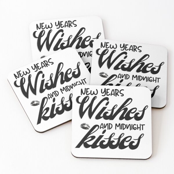Item preview, New Years Wishes and Midnight Kisses/ New Years / New Years Party/ Christmas Happy New Year / Matching designed and sold by Alexa5454.
