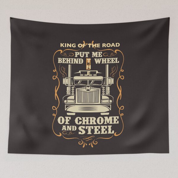 Item preview, Truck Driver - Chrome and Steel designed and sold by LeJeuneGifts.