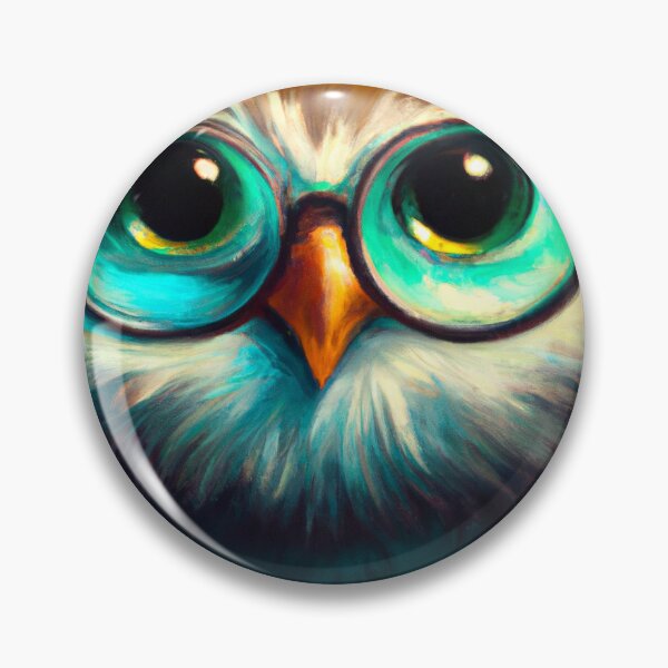 Item preview, Wise Owl with Glasses designed and sold by whee74.