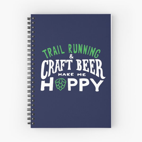 Item preview, Trail Running and Craft Beer make me hoppy. designed and sold by yelly123.