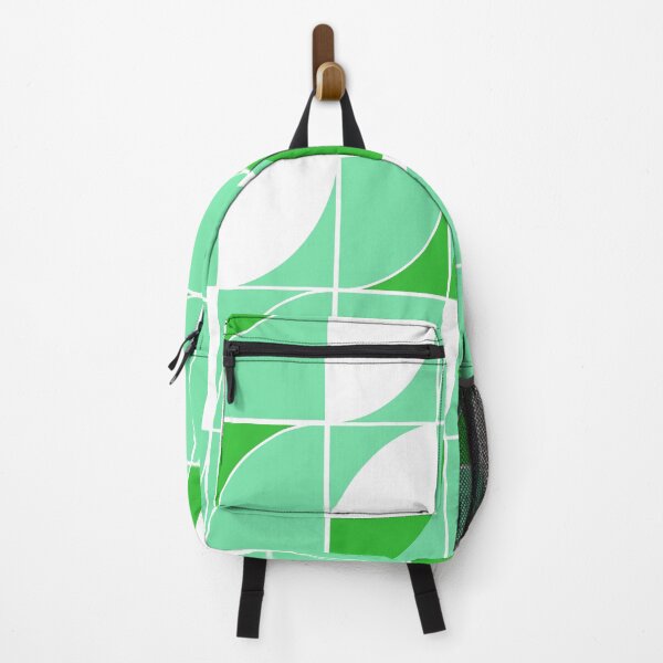 Item preview, Seafoam Green And White Trendy Modern Geometric Pattern designed and sold by DEC02.