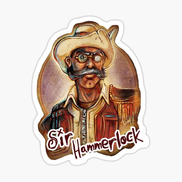 Sir Hammerlock Sticker