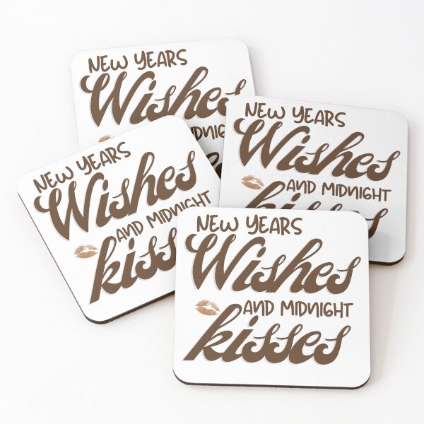 Item preview,  New Years Wishes and Midnight Kisses/ New Years / New Years Party/ Christmas Happy New Year / Matching designed and sold by Alexa5454.
