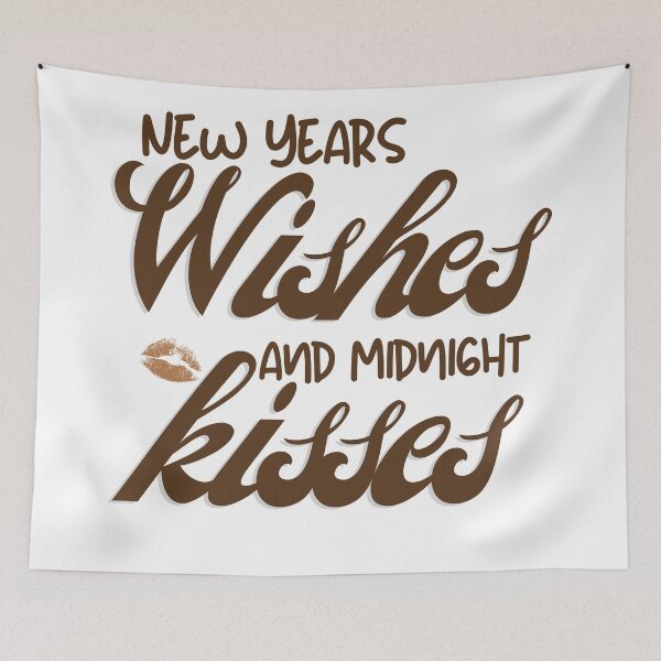 Item preview,  New Years Wishes and Midnight Kisses/ New Years / New Years Party/ Christmas Happy New Year / Matching designed and sold by Alexa5454.