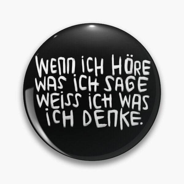 Item preview, Funny German, Hoere Sage Denke, Speak your mind designed and sold by badlydrawnbabe.