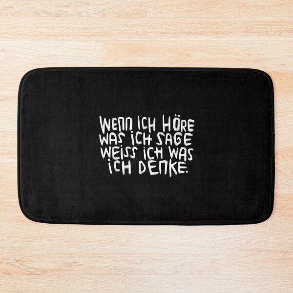 Item preview, Funny German, Hoere Sage Denke, Speak your mind designed and sold by badlydrawnbabe.
