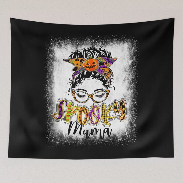 Item preview, Spooky Mama Halloween Skull Witchy Mama Witch Mom Spooky designed and sold by eminentjournal9.