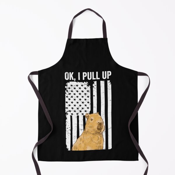 Item preview, Ok, I Pull Up Capybara Design designed and sold by ZzCorezZ.