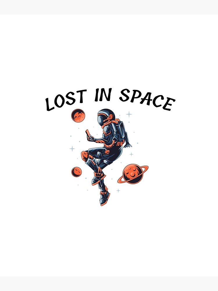 "Astronaut Lost In Space" Poster for Sale by Redbubble