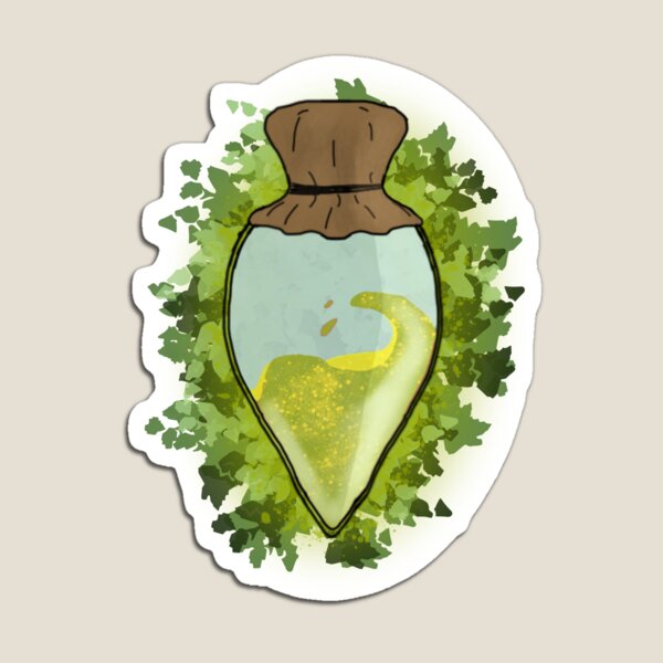 Aperçu de l'œuvre Potion jaune Sticker créée et vendue par KopoArtyStuff.
